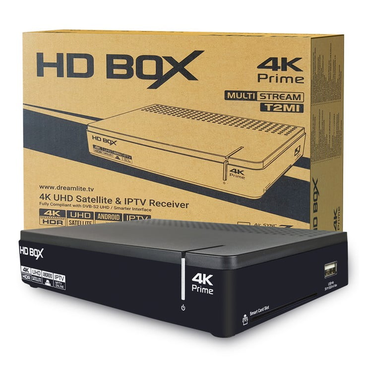 HD BOX 4K Prime CI