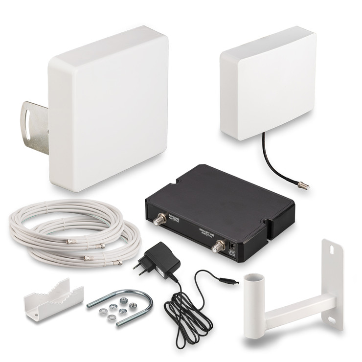 Усилитель сигнала сотовой связи KRD900/1800/2100 GSM/3G/4G три диапазона